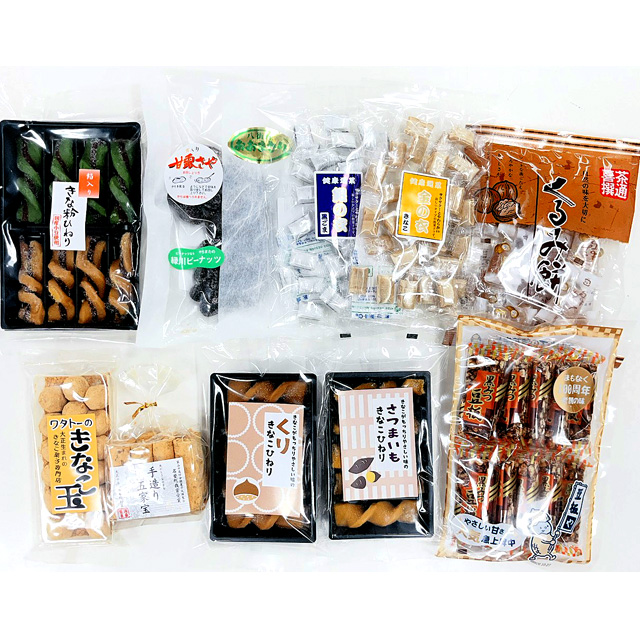 ひとくちで、ほっとする…きなこや懐かしいお菓子 鈴鹿園
